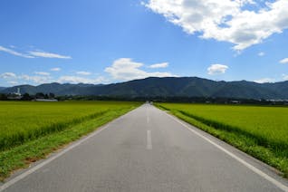 爽やかな夏の風を切って走る、安曇野サイクリング旅