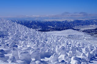 キラキラ輝く樹氷がお出迎え！冬の蔵王で楽しむスキー旅